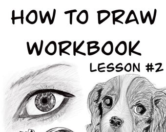 Art lesson How to Draw Workbook lesson 2