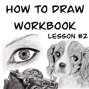 Art lesson How to Draw Workbook lesson 2