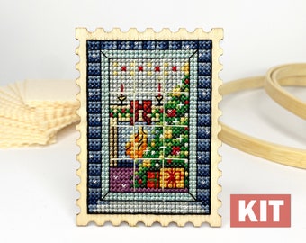 Cross Stitch KIT: Small, Mini, Counted, Stamp, Travel, Cards