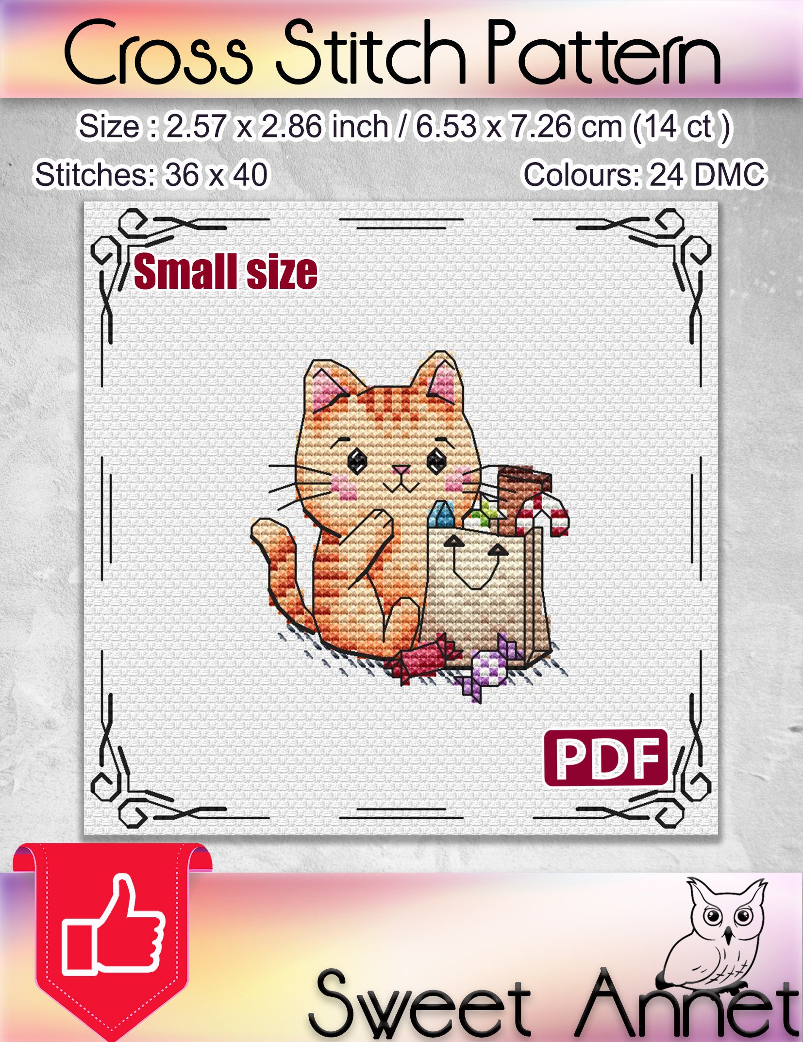 Cross Stitch KIT: Small, Mini, Counted, Stamp, Travel, Cards