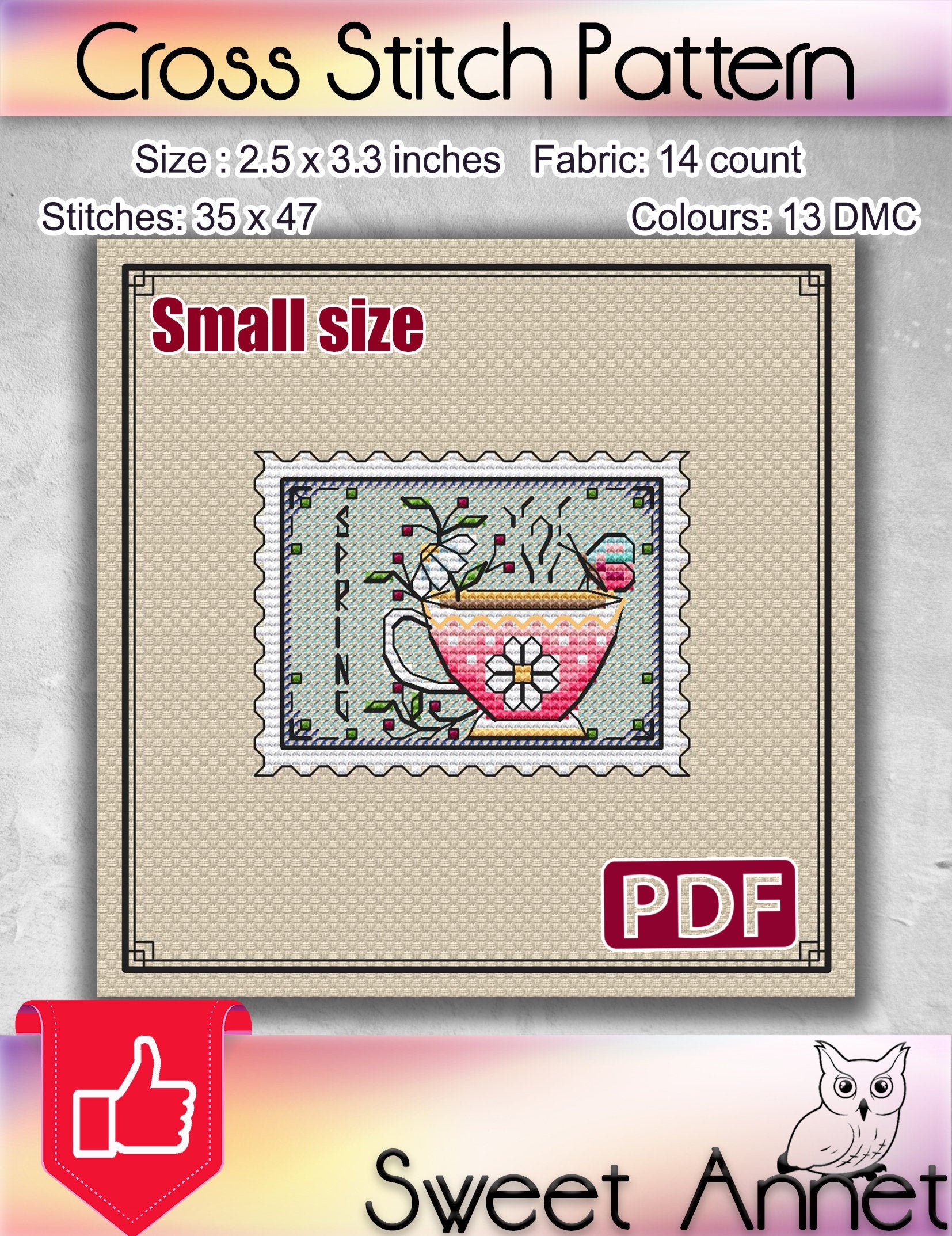 Free Thanksgiving Cross Stitch Pattern - Petite Stitches Series, Free PDF  Fat Quarter Shop Exclusive
