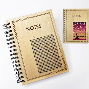 Kit de punto de cruz: Joyero, En blanco, Madera, Lienzo de plástico, Pequeño, Mini, Patrón, Etiqueta, Divertido, Moderno, Tarjetas, Manualidades, DIY, Contado, Principiante