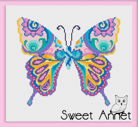 Cross Stitch Pattern Animals Cross Stitch Mandala Cross Etsy