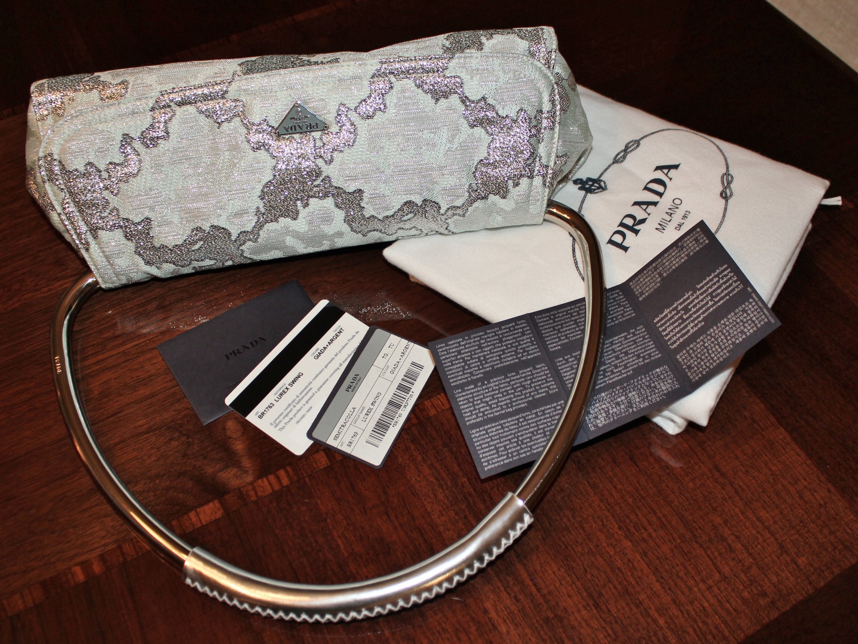 Rare Prada Satin Pochette – SFN