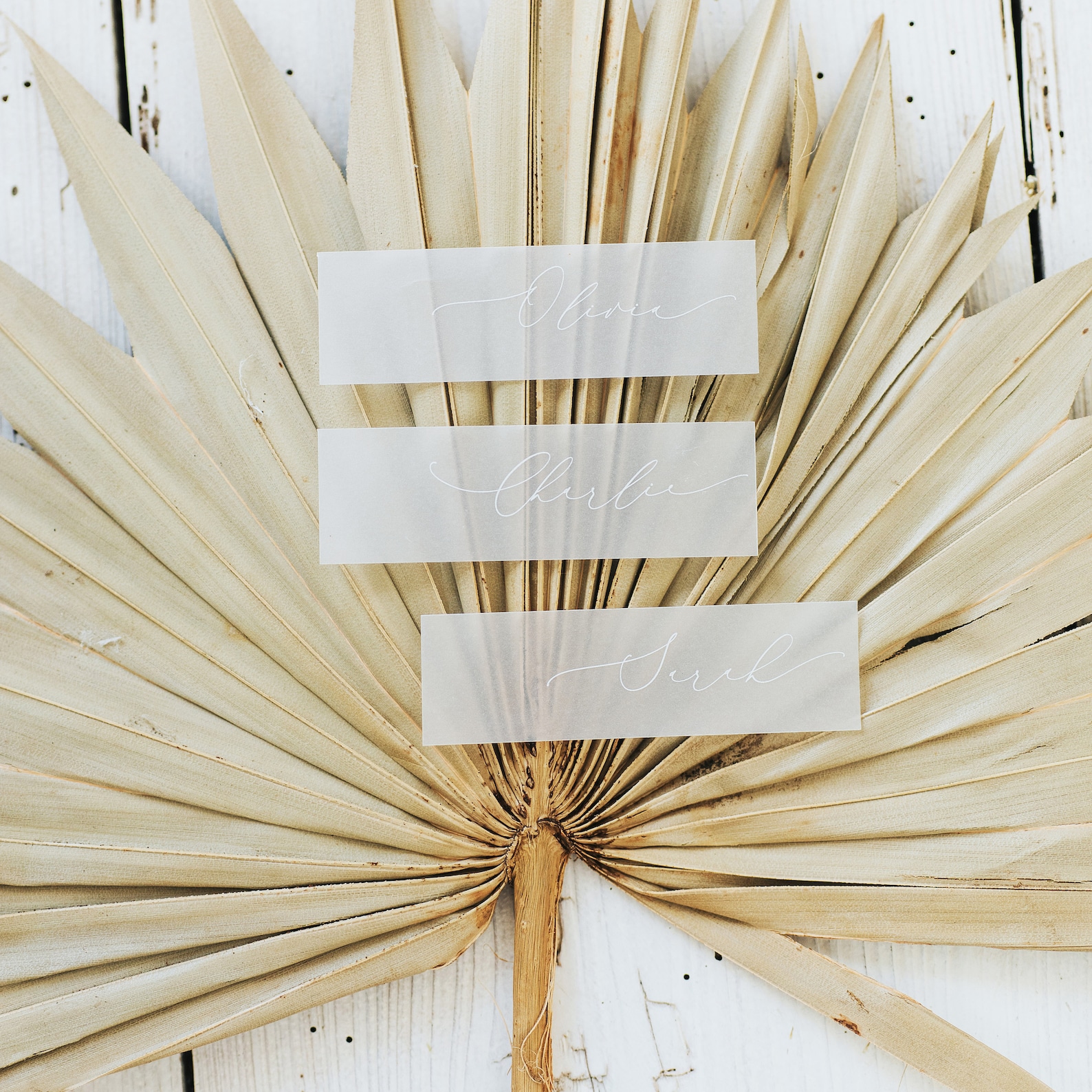 Wedding Name Tags Vellum Place Name Tags Transparent Name Etsy Australia