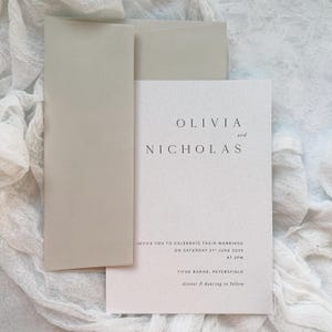 Boho Wedding Invite | Rustic Wedding Invitations | Cheap Invitations | Stationery | Details | Save the Date