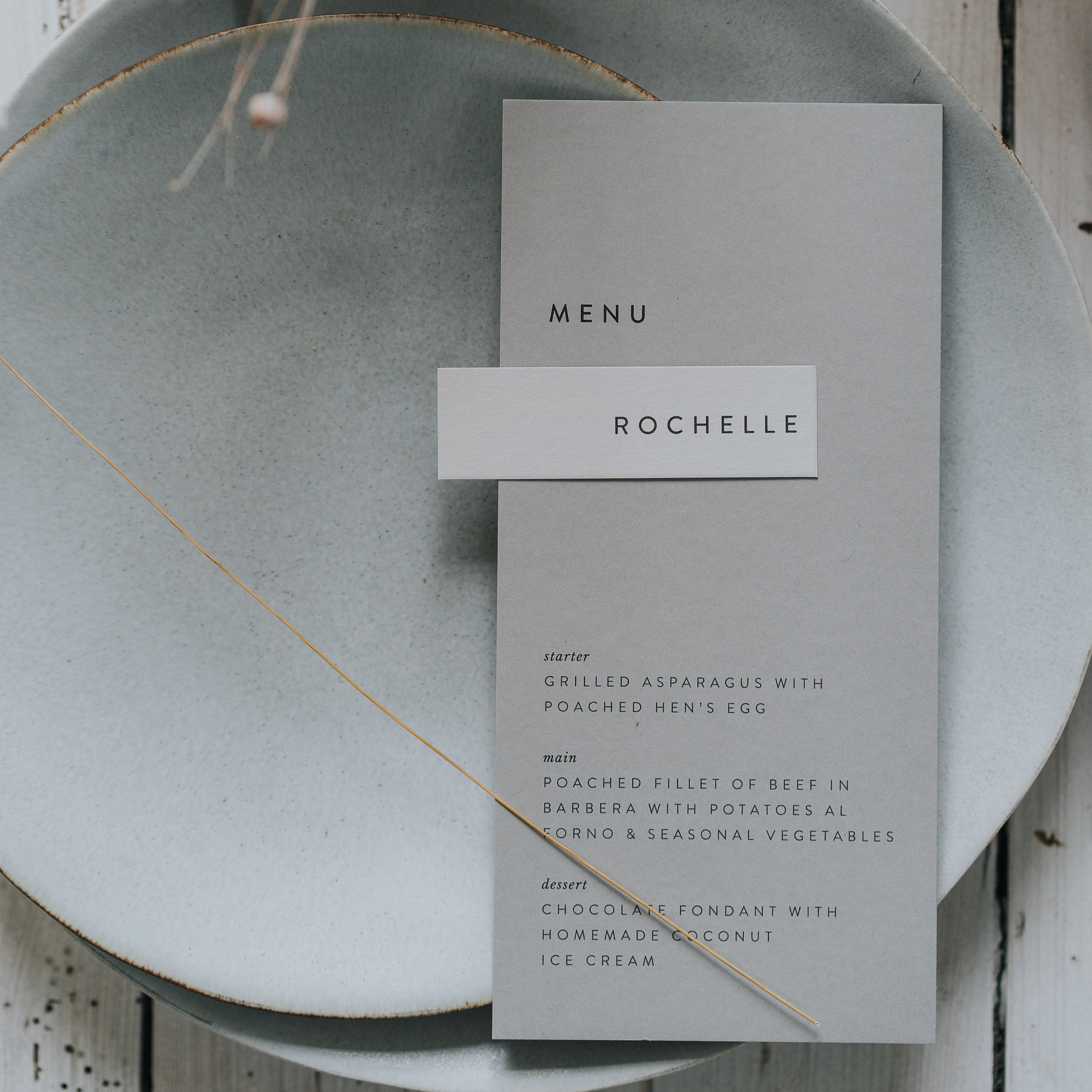 Wedding Menu Cards With Name Tag Wedding Day Menus Wedding Etsy UK