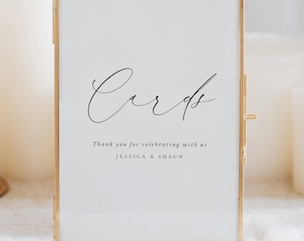 Wedding card sign wedding gifts sign