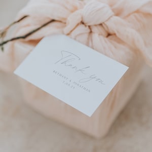 Favor Tags Hochzeit - Thank you tags