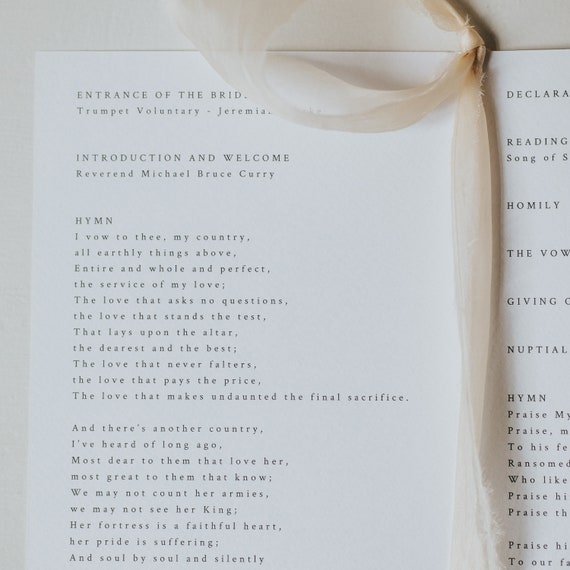 Order Of Service Template Printed Order Of Service Church Etsy Sweden Order Of Service Template Printed Order Of Service Church Etsy Sweden
