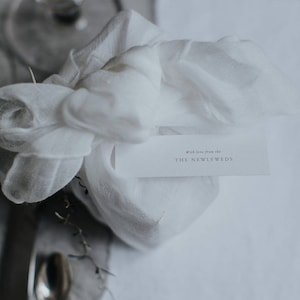 Klassische, einfache und raffinierte Geschenkanhänger - Bedruckte Geschenkanhänger - Personalisierte Hochzeitsanhänger