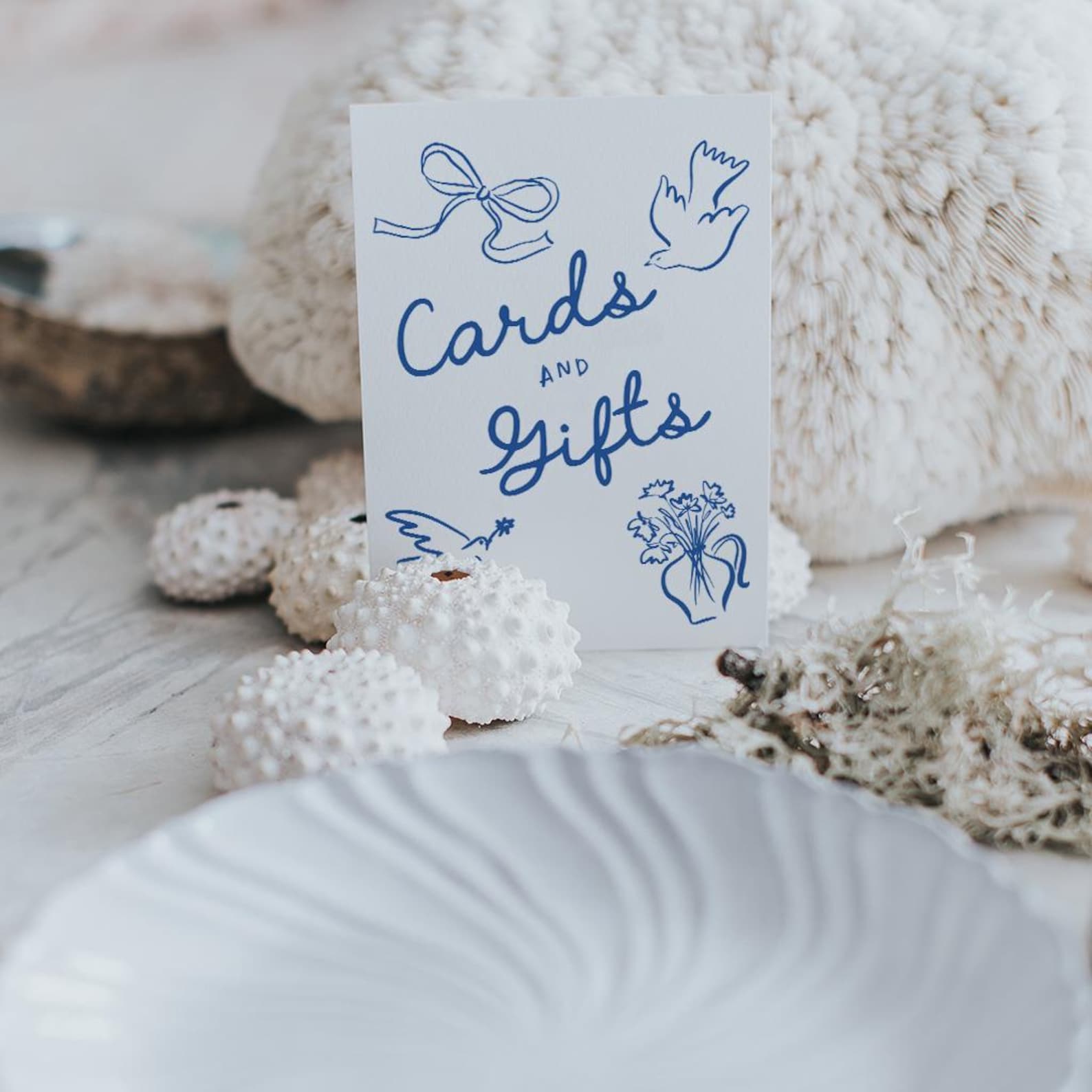 Whimsical Cards and Gifts Sign | Wedding Signage | Gifts and Cards ...