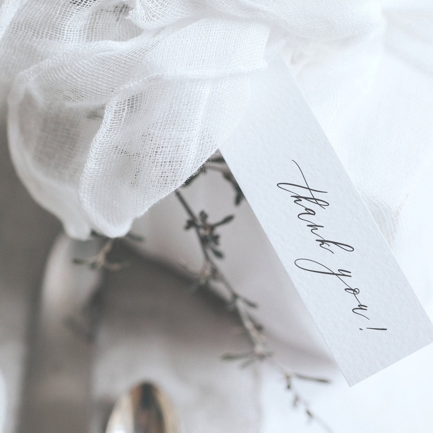 stylish & Elegant Gift Tags - Luggage Tag Printed Personalised Wedding Favour
