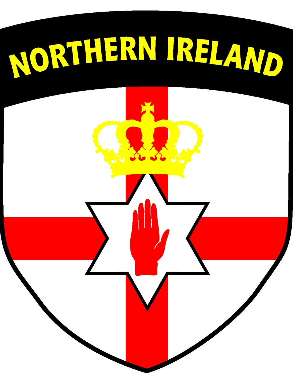 Northern Ireland Retro Style National Football Team Soccer White T northern-ireland-retro-style-national-football-team-soccer-white-t
