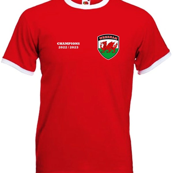 Wrexham FC Football Club Champions 22/23 Football Soccer T-Shirt