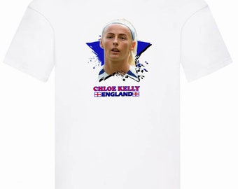 Lioness Chloe Kelly  Of England Football Team Lionesses T-Shirt Unisex Adult Cotton