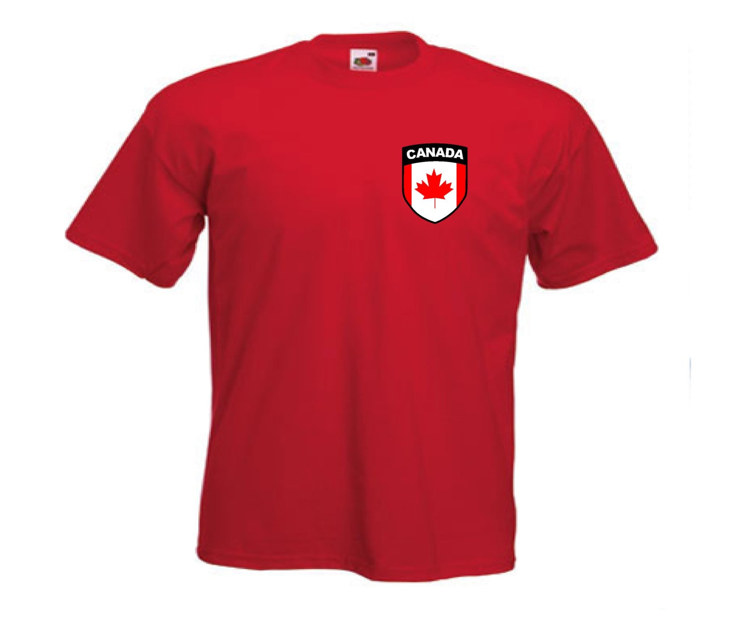 All Youth Sizes Canada Canadian Kids Football Soccer Team Short Sleeve T-shirt 
