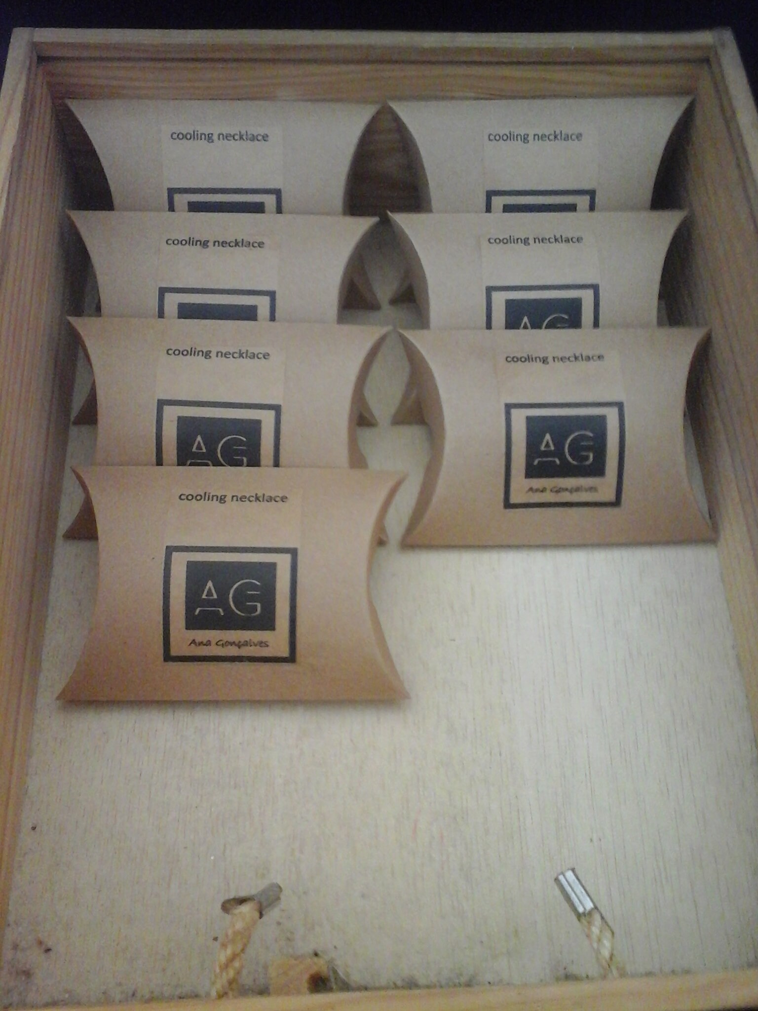 Cooling Necklace Menopause Issues Chemo Hot Flashes Ecofriendly