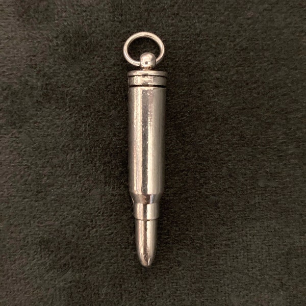 Supernatural Silver Bullet Charm Demon Hunter Prop