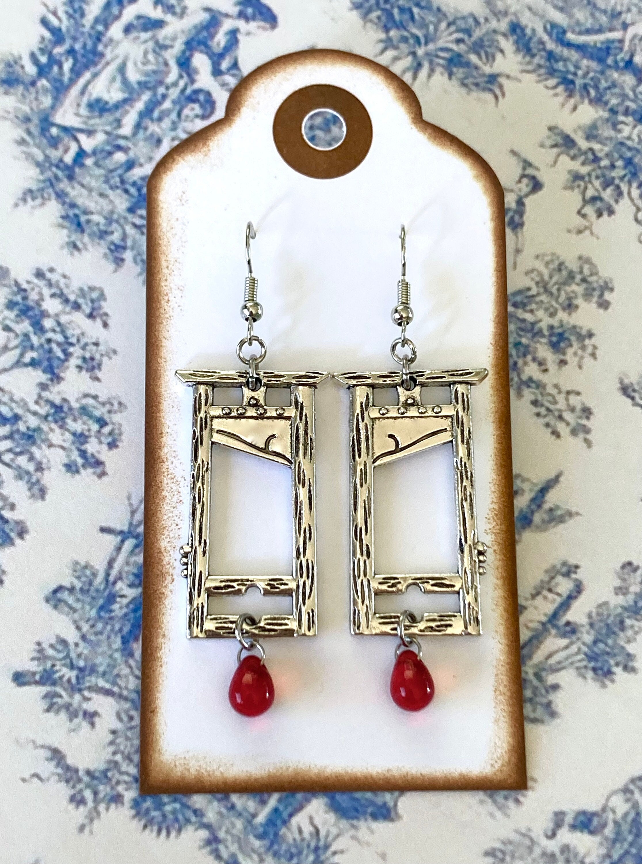 Guillotine Earrings Etsy Australia