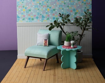 Dollhouse Hardwood Floor SVG File: Miniature Flooring (Digital Download)