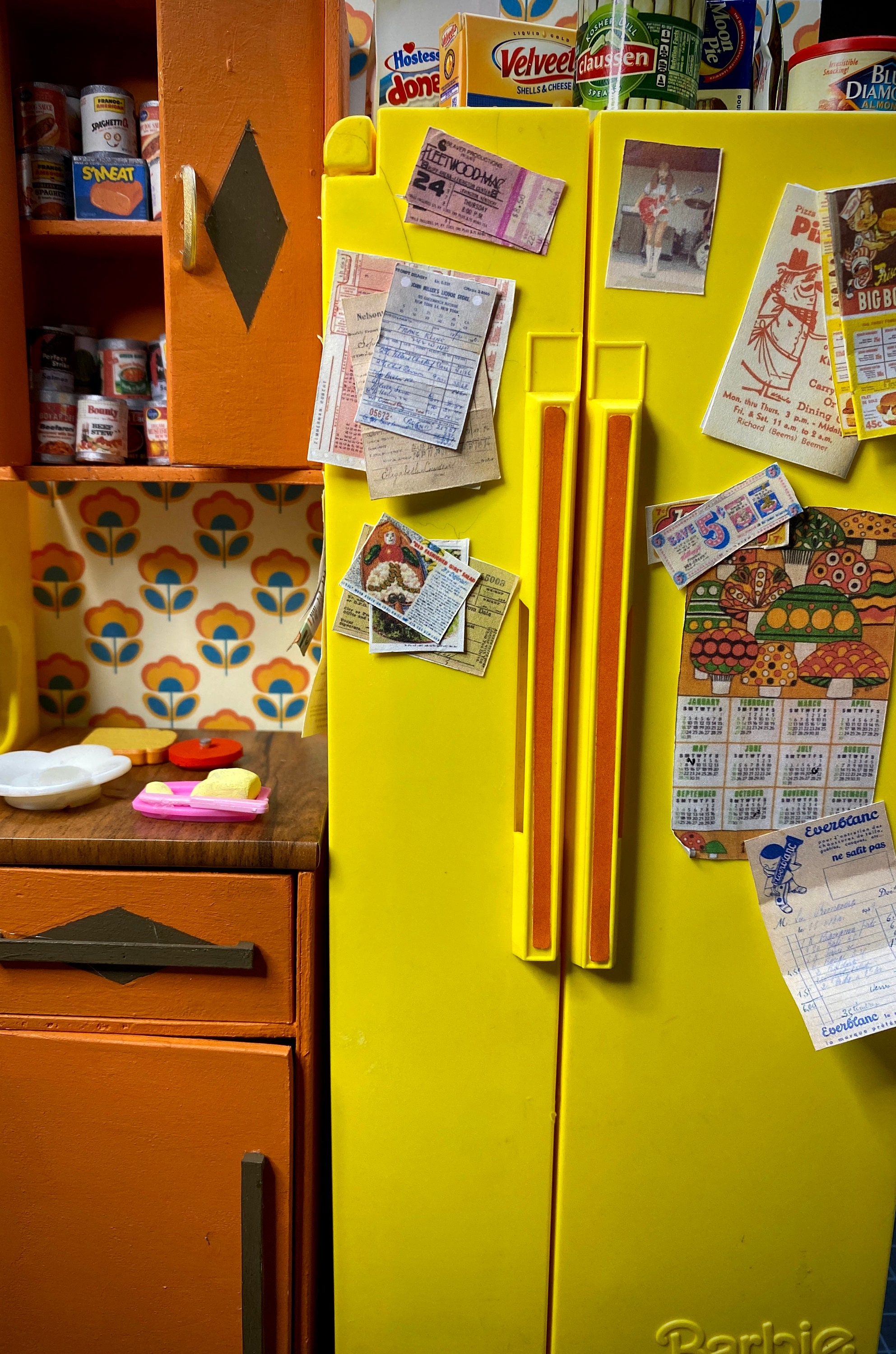 Barbie fridge best sale magnets