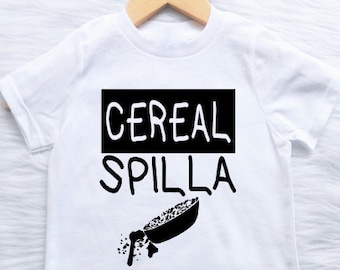 ALL SIZES Customizable COLORS cereal killa  funny baby newborn clothes boys girls cool trendy