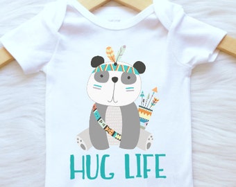 ALL SIZES Hug Life Shirt Cute boys girls gift baby shower gift