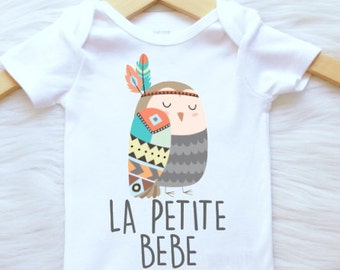 ALL SIZES Customizable COLORS The Little Baby La Petite Bebe Preemie  trendy cute kids newborn toddler  black white denim jean