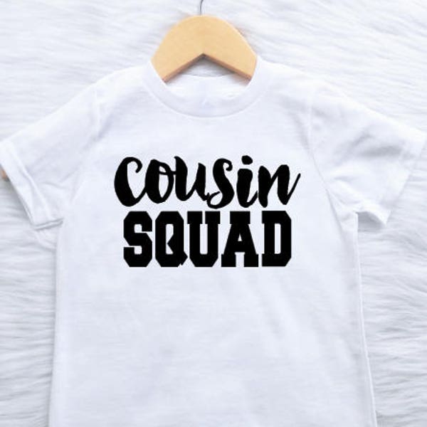 ALL SIZES, STYLES  Customizable Colors  Cousin Squad cousins make the best bestest friends matching cousin shirts big cousin shirt lil cuz