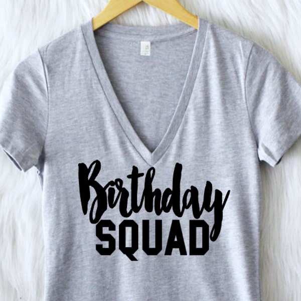 ALL SIZES Customizable Colors fabulous birthday squad  shirt  21 22 23 24 25 26 27 28 29 30 31 32 33 34 35 36 37 38 39 40 45 50 55