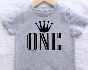ALL SIZES Customizable Colors boys first birthday shirt