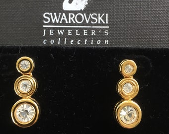 Swarovski crystal earrings