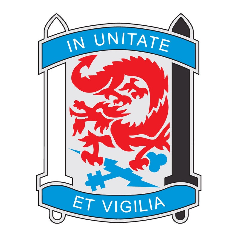 US Army 501st Military Intelligence Brigade DUI Decal On 3M Etsy