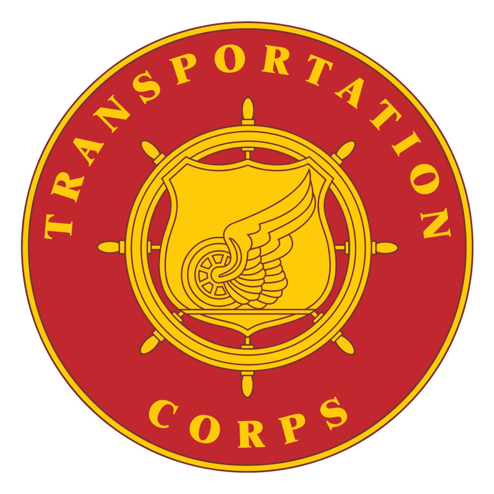 US Army Transportation Corps Plaque Decal on 3M Reflective Etsy