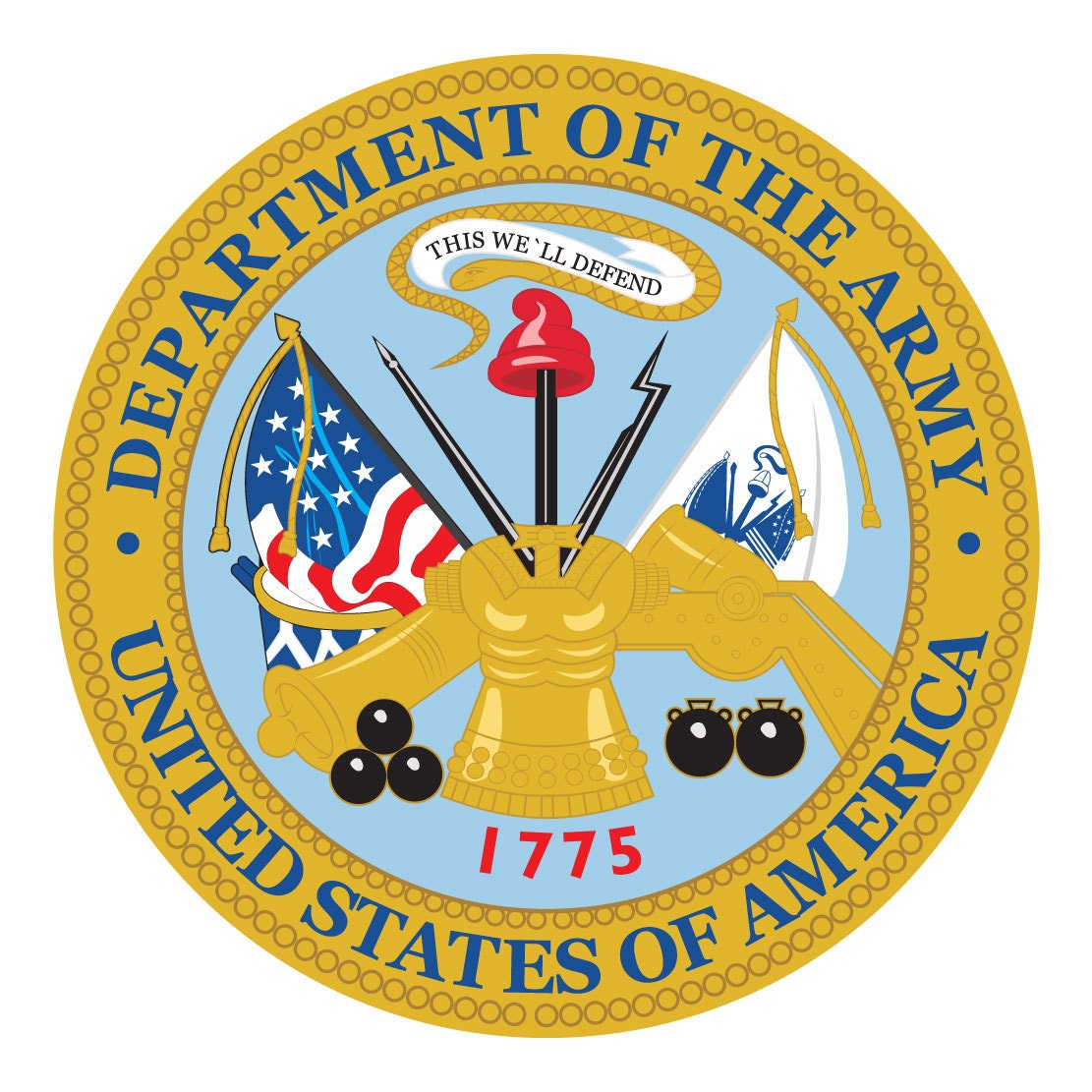 United States Army Official Logo