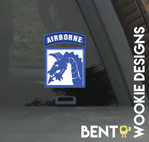 Army 18th Airborne Corps SSI Decal Sticker U.S