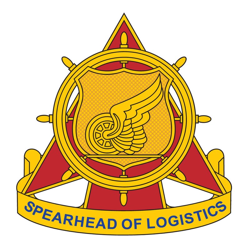 US Army Transportation Corps Insignia Decal On 3M Reflective Etsy