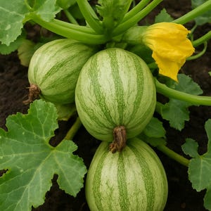 Squash Ronde De Nice Heirloom 50 Squash Seeds