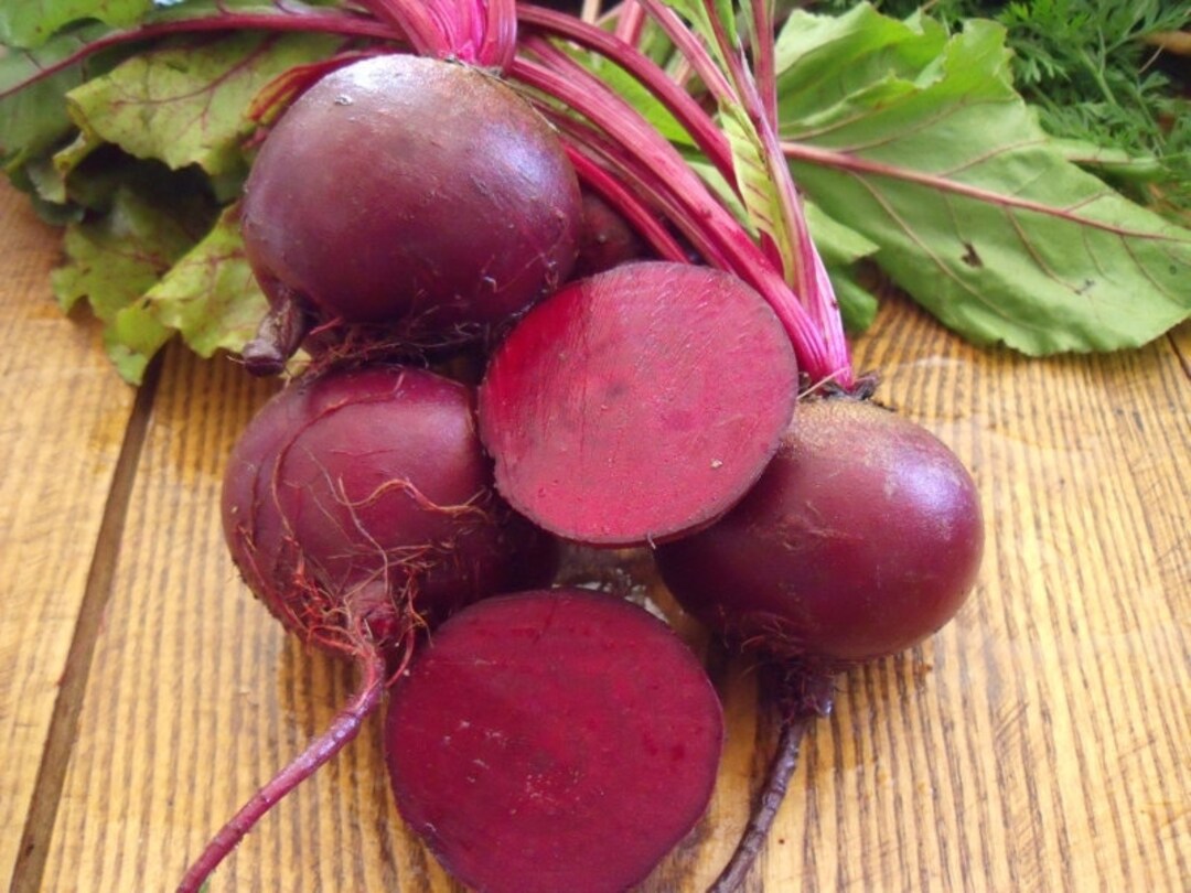1,000 Dark Red Detroit Beet Beets Seeds 58 Days Etsy