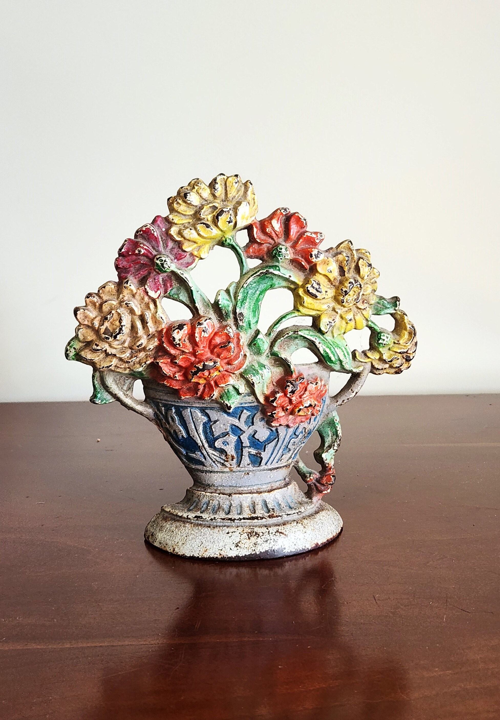 Vintage 1950s Odilon Redon “Vase with Flowers” Still Life Floral Art Print Vintage 1950s Odilon Redon “Vase with Flowers” Still Life Floral Art Print