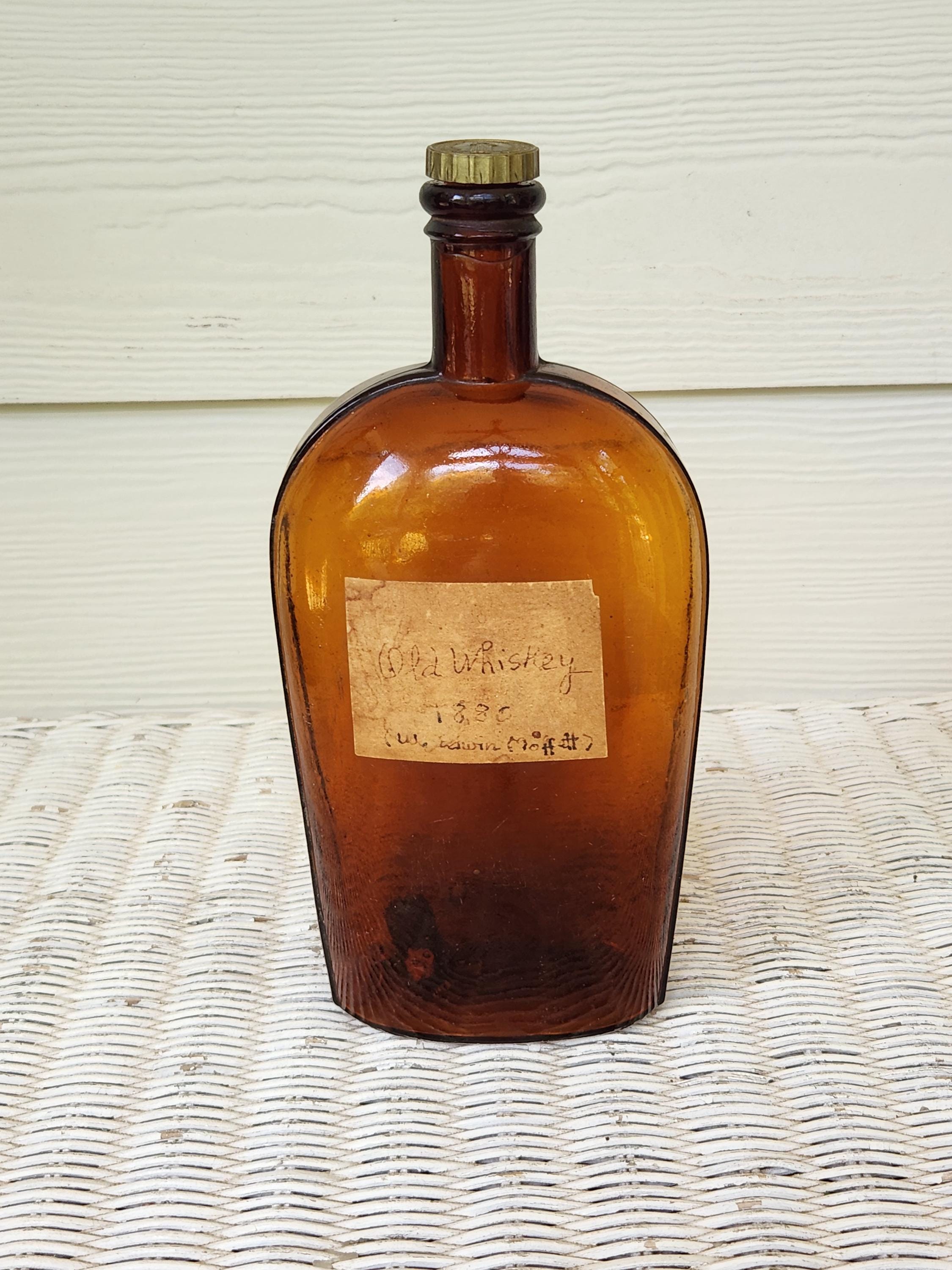 Antique Whiskey Bottle Embossed - Etsy