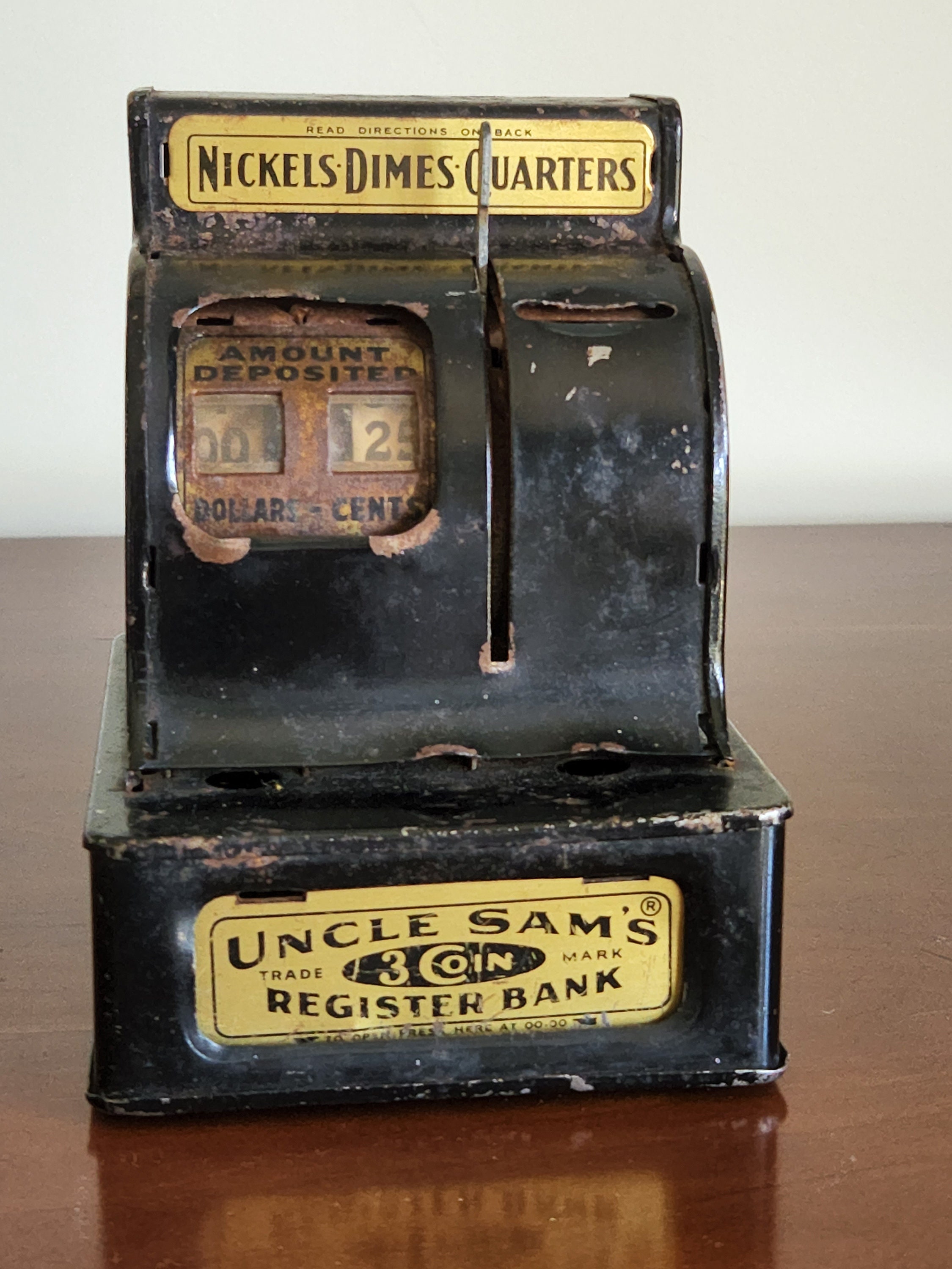 1920’s REGISTER BANK ヴィンテージ　貯金箱 1920's REGISTER BANK ヴィンテージ 貯金箱