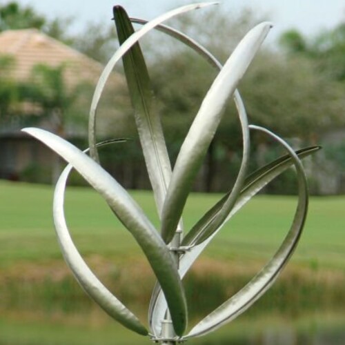 Wembury Wind Sculpture Spinner Silver Etsy UK