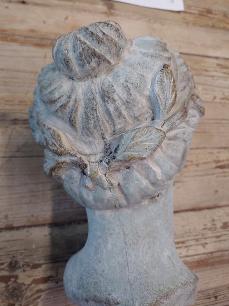 Medium 8.5 Tall Diana Classic Women Head Planter Small Etsy