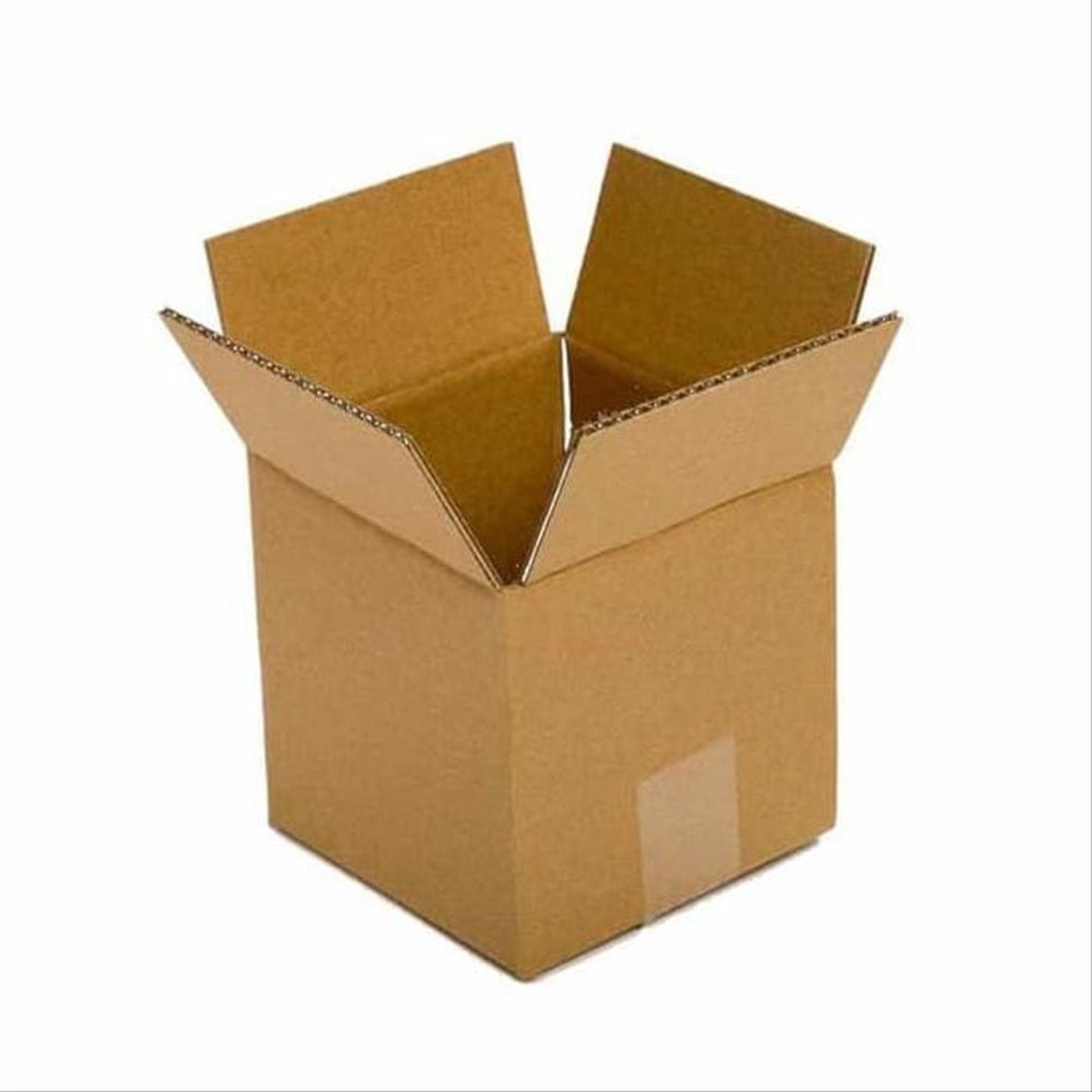 50 4x4x4 Packing Shipping Cartons Corrugated Boxes Material Handling