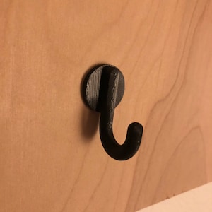 Peg Hook for Modern Pegboard