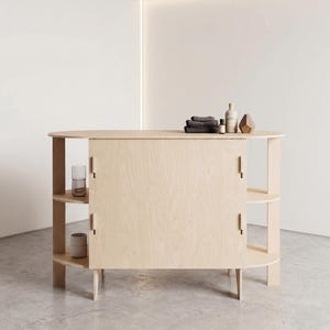 Portable Coffee Cart & Mobile Bar Counter, Collapsible Flat Pack Checkout Kiosk, Markets, Vendor Booths