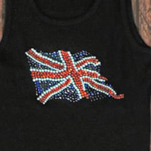 Tシャツ・カットソー [SCULPTOR] Union Jack Tank Ivory SC25S258IV Union Jack Baby Tee White – Sculptor