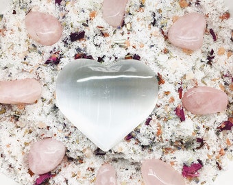 Self Love Bath Salts // Healing Bath // Rose Bath Salts